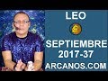 Video Horscopo Semanal LEO  del 10 al 16 Septiembre 2017 (Semana 2017-37) (Lectura del Tarot)