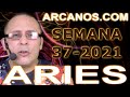 Video Horscopo Semanal ARIES  del 5 al 11 Septiembre 2021 (Semana 2021-37) (Lectura del Tarot)