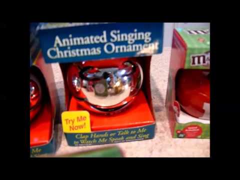 vintage animated singing christmas ornaments youtube vintage animated singing christmas ornaments youtube