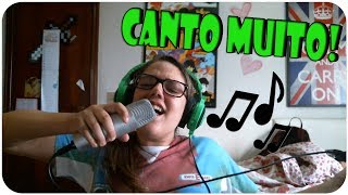 KARAOKE PARTY COM INSCRITOS - CANTO MUITO!