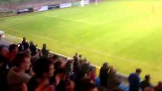 1000 Athlone Town fans singing stand up for the Athlone Town