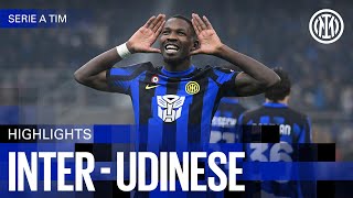 FOUR SATURDAY GOALS ✨| INTER 4-0 UDINESE | HIGHLIGHTS | SERIE A 23/24 ⚫🔵🇬🇧???