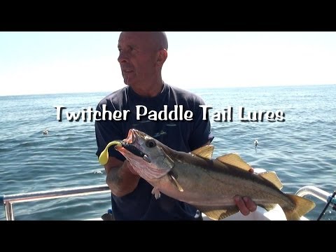 DIY Superflex lures made easy large paddletail Twitchers in action