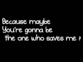 Oasis-wonderwall Lyrics - Youtube