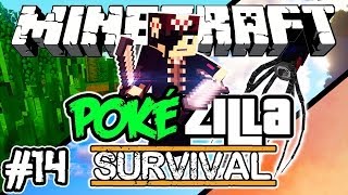 SOLTEM O KRAKEN! (Boss) - PokéZilla Survival! - Minecraft #14