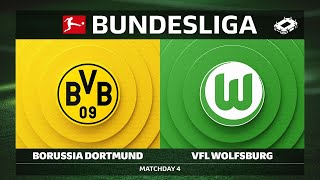 Borussia Dortmund vs. VfL Wolfsburg | Matchday 4 — Bundesliga 2025/26