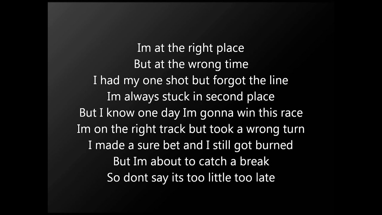 A LITTLE TO LATE LYRICS a little to late lyrics: