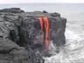 Lava Enters the Pacific Ocean in Hawaii