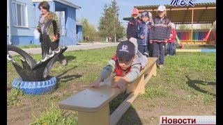 Игра Зарница прошла в детском садике «Ручеек»