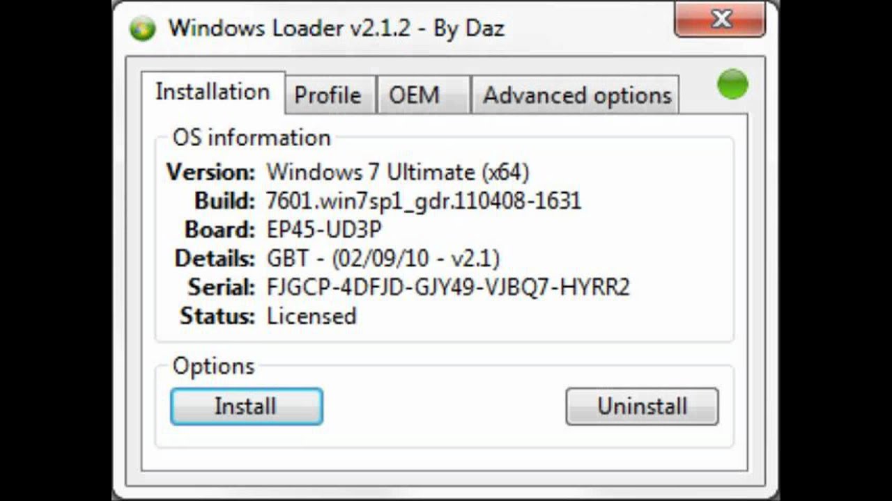 windows 7 loader скачать