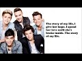 Story of My Life - One Direction (lyrics + pictures)