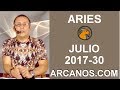 Video Horscopo Semanal ARIES  del 23 al 29 Julio 2017 (Semana 2017-30) (Lectura del Tarot)