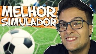 MELHOR SIMULADOR DE FUTEBOL DO MUNDO - Jogando com Damiani