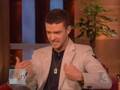 Justin Timberlake on Ellen - Part 1