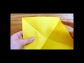 2 - In 5 Schritten Einen Schmetterling Falten