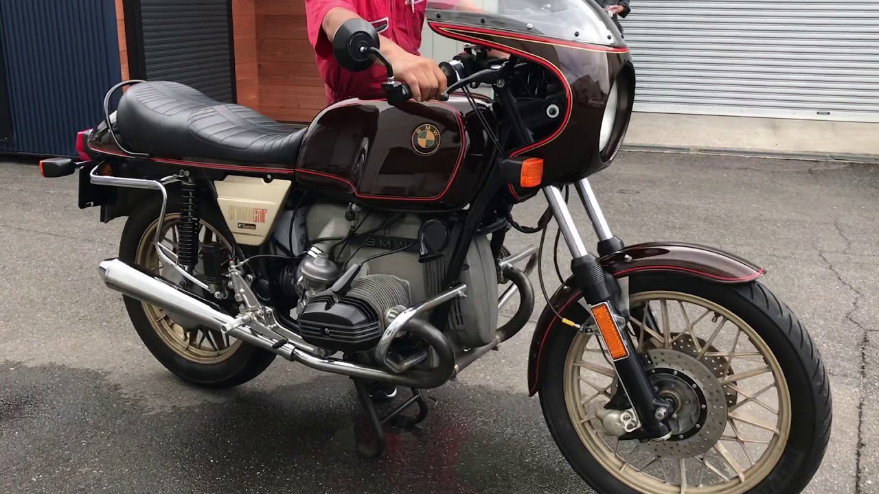 BMW r100s Black Baron