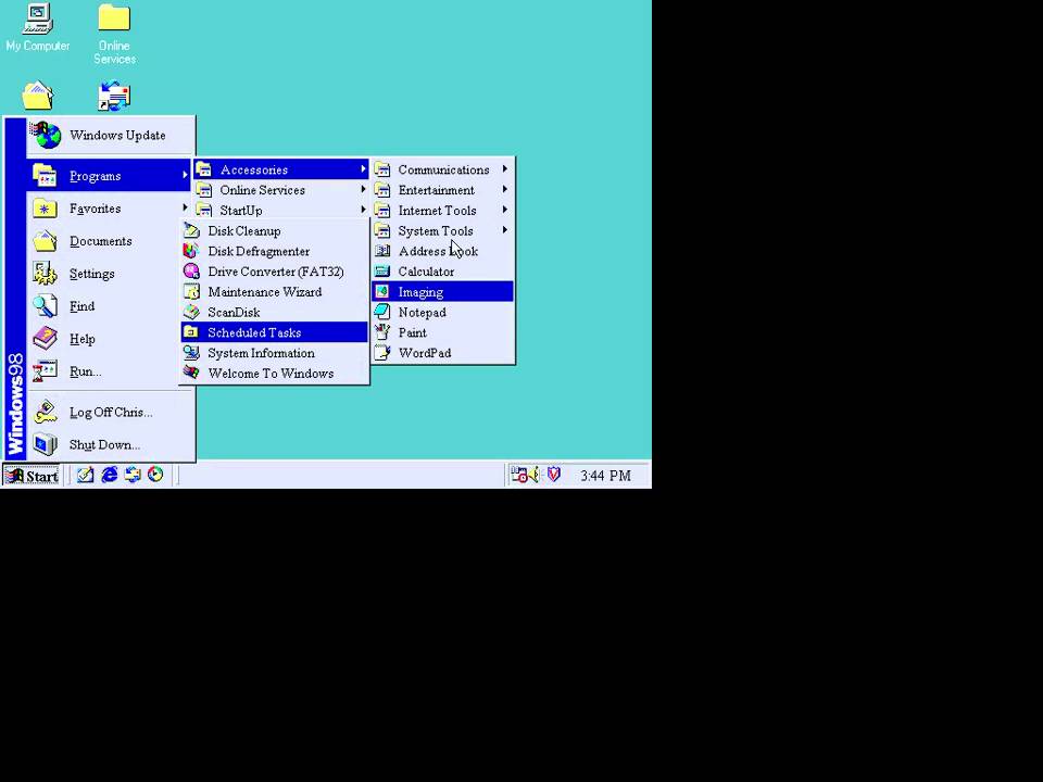 Windows 98 SE on Virtual PC 2007 - YouTube