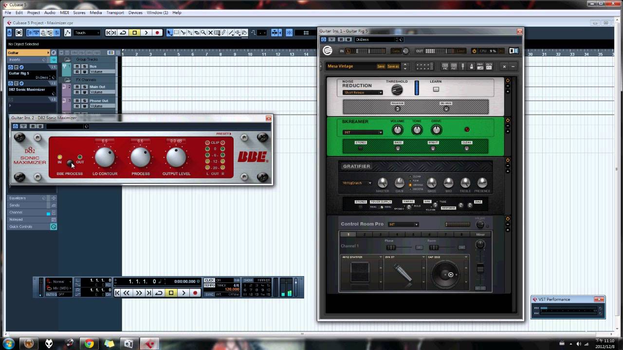 BBE Sonic Maximizer Plugin Comparison (Guitar, Clean, Low Gain, Metal ...