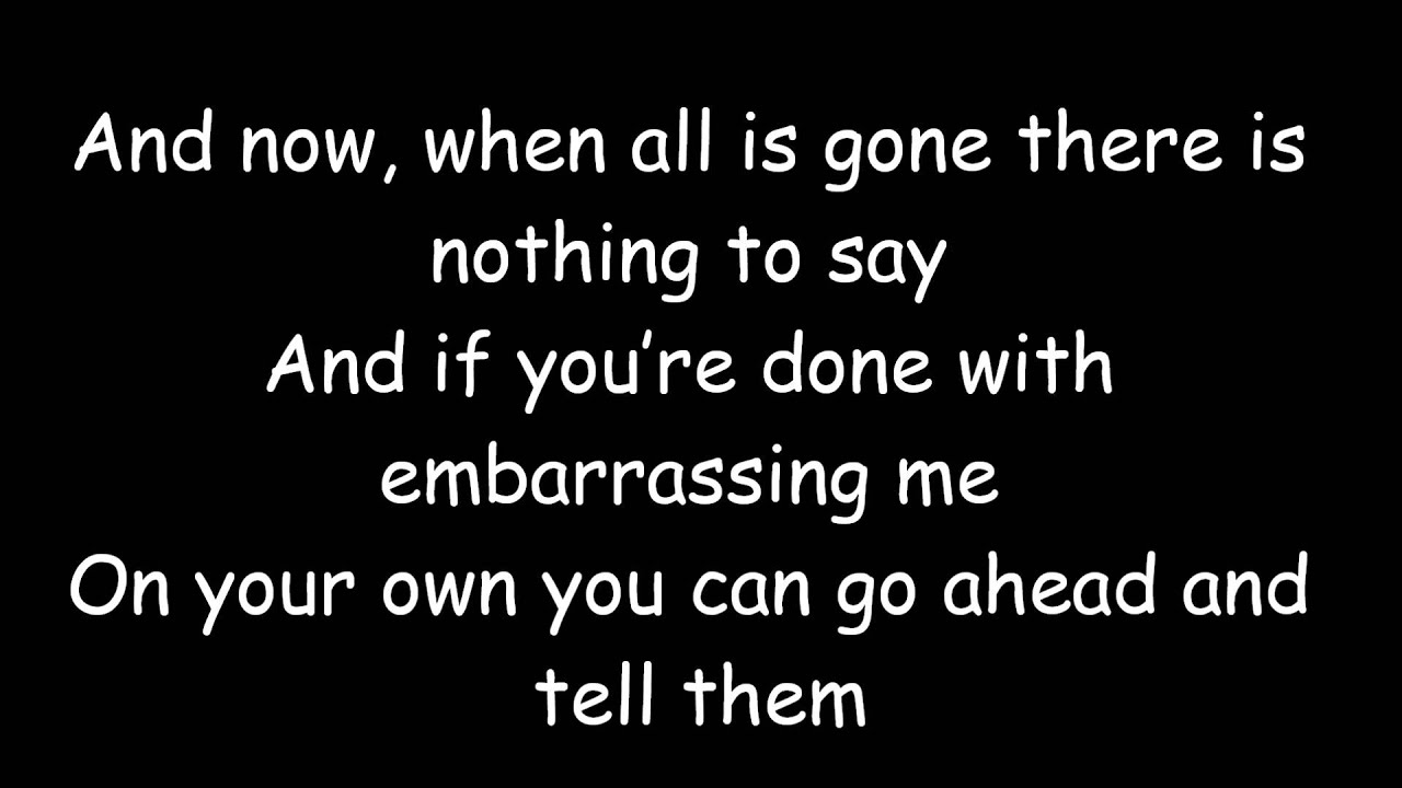 Impossible song lyrics