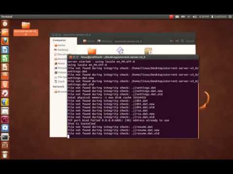 Install uTorrent in Ubuntu 12 04 - YouTube