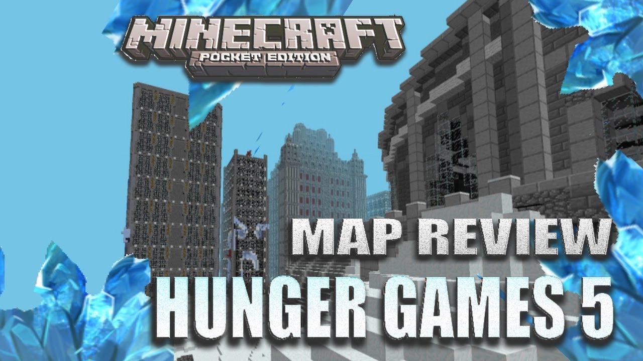 EPIC Hunger Games Map! - Map Review - Minecraft Pocket Edition ...