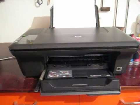 HP Deskjet 2050 j510 Series + СНПЧ - YouTube