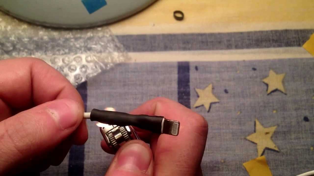 iPhone 5 charger cable permanent fix YouTube