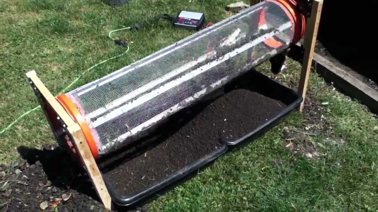 HOMEMADE DIRT / ROCK SIFTER 420 YouTube