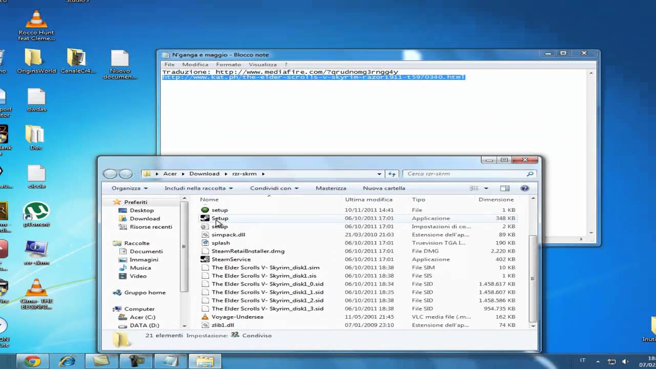 Tutorial Come scaricare skyrim Per PC ITA Da Utorrent - YouTube