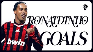 EVERY RONALDINHO GOAL at AC Milan