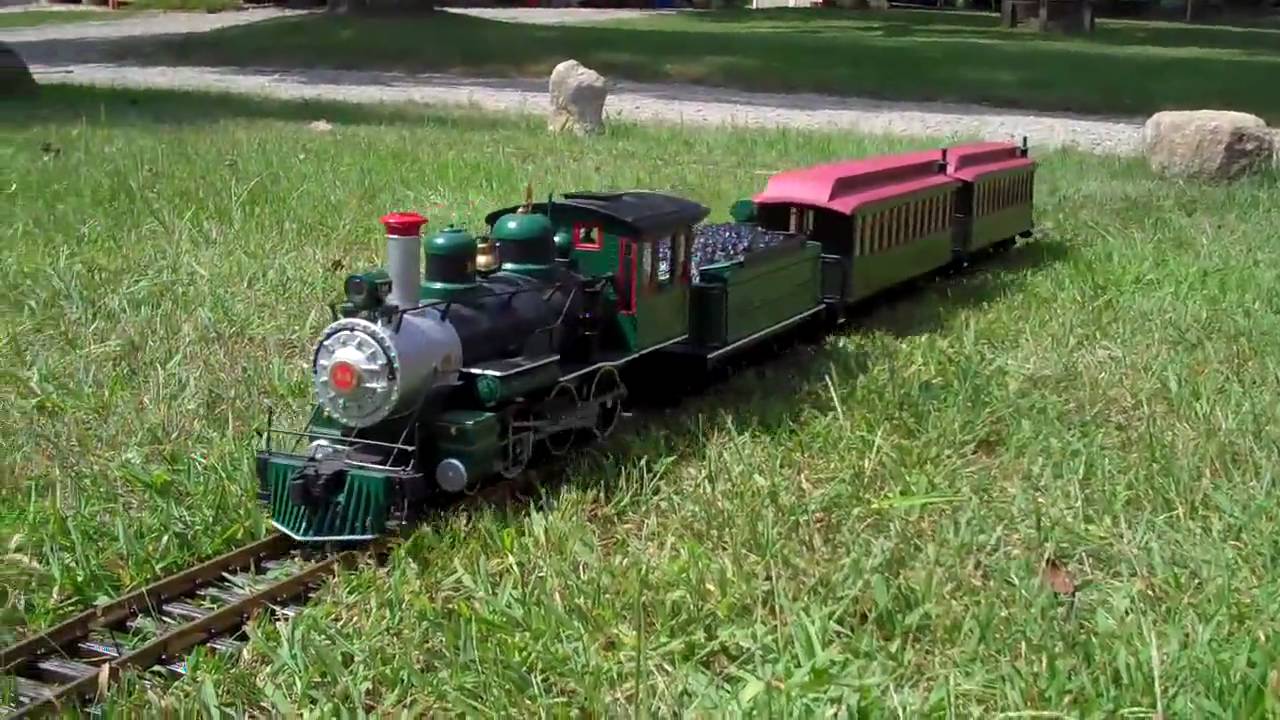 My G-Scale Model Railroad - YouTube