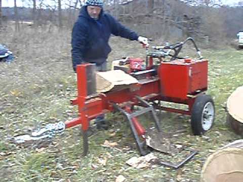 Homemade Log Splitter Plans