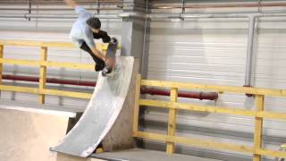 Alain Goikoetxea, Javier Sarmiento & Alain Saavedra at the Volcom Europe Warehouse