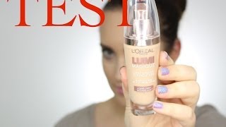 Pierwsze wraże + test na żywo - L'Oreal LUMI Magique podkład - recenzja