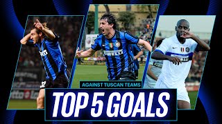 DALL’INCORNATA DI VIERI ALLA MAGIA DI MILITO 😍✨?| TOP 5 GOL vs TUSCAN TEAMS⚽?
