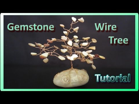Wire Gemstone Trees Wire Gemstone Trees