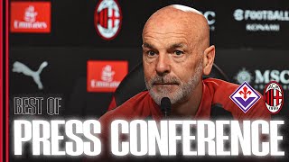 #FiorentinaMilan | Coach Pioli | Best of Press Conference