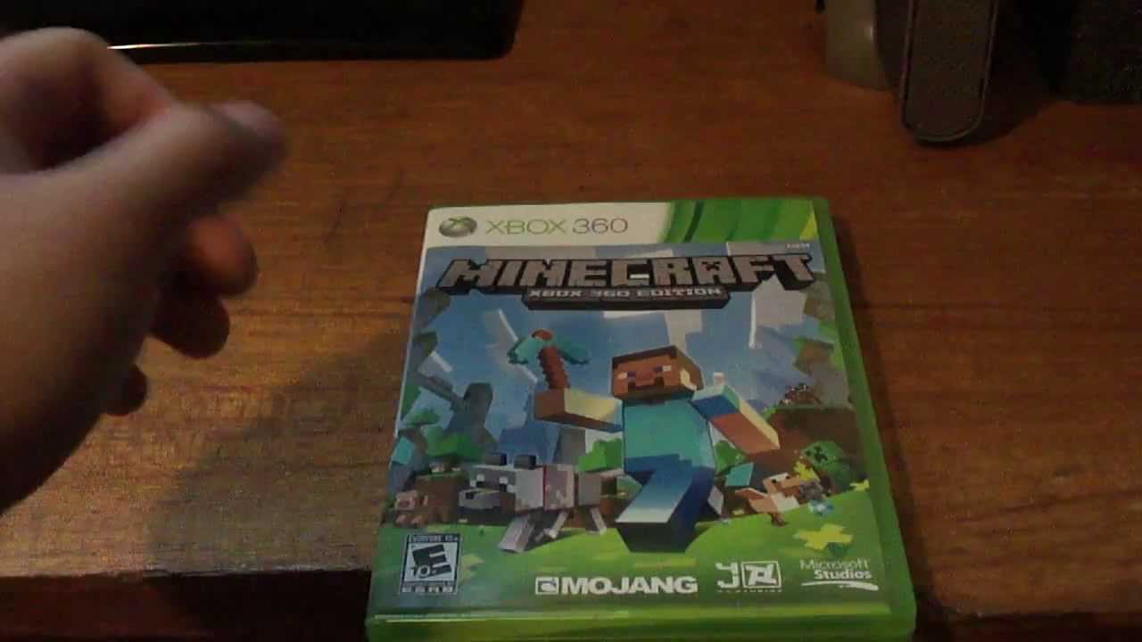 Minecraft Xbox 360 Edition *Real Unboxing* - YouTube