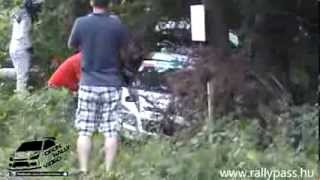 Barum Czech Rally Zlín 2013-  Lappi Esapekka - Fern Janne Crash- ofonrallyvideo