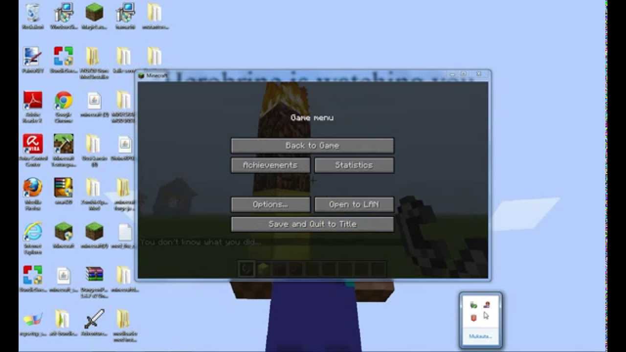 ... install herobrine mod 1.4.7/1.4.6/1.4.5 forge or modloader - YouTube