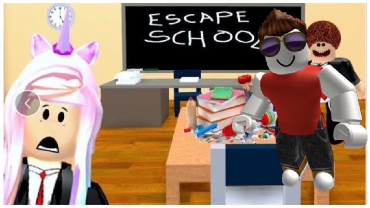 Roblox Escape The School Obby With Super Eddy