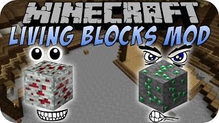 Minecraft LIVING BLOCKS MOD