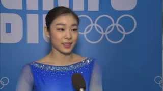 SBS 20140223 [미공개 영상] 김연아 갈라 후 인터뷰