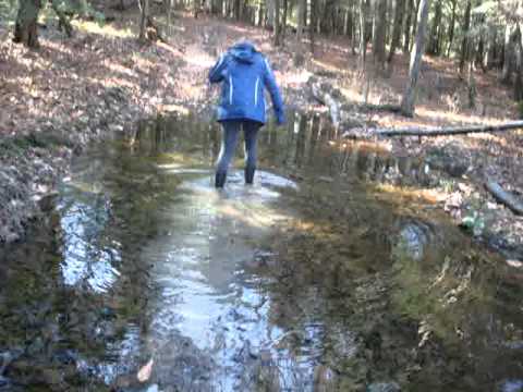 angelica trudging through 2 feet of water