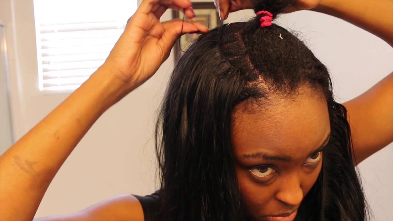 How To Sew Weave In Short Hair
