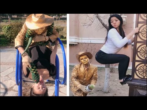Street Troll - Must Watch New Funny😂 😂 Part 21 - Can't stop laughing【Laugh torn mouth】