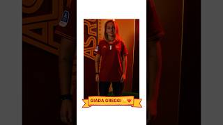 ✍️ Giada Greggi 🤝? AS Roma Women💛❤️?? #asroma #asromawomen #asromafemminile #dajeroma #uwcl