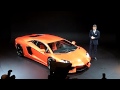 Straightline: 2012 Lamborghini Aventador Lp700-4 Revealed 