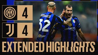 LE IMMAGINI DEL DERBY D'ITALIA ⚔️ | INTER 4-4 JUVENTUS | EXTENDED HIGHLIGHTS 📺⚫🔵??