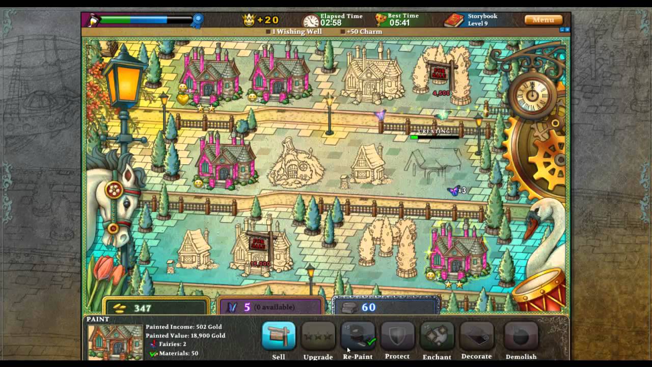 Build-a-lot: Fairy Tales: Walkthrough Level 9 - YouTube